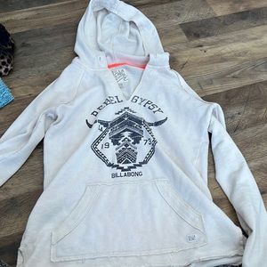 white hoodie rebel gypsy
